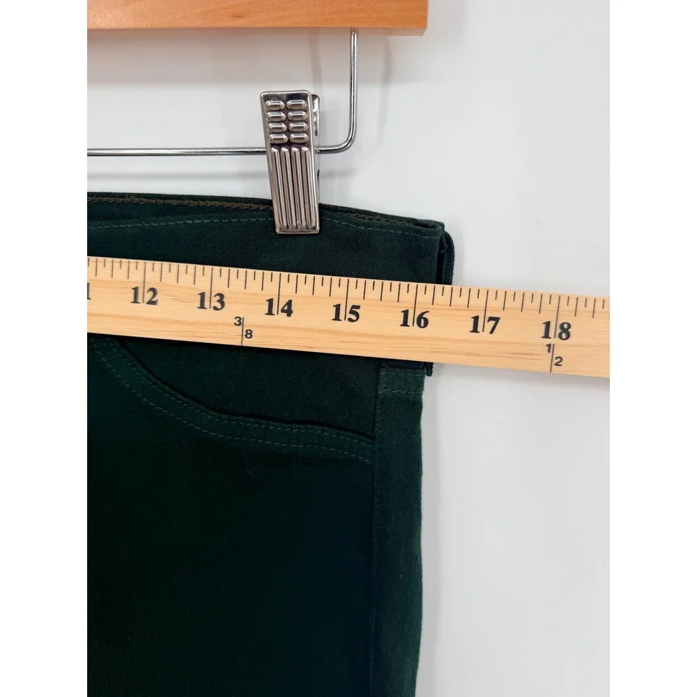 KanCan Skinny Jeans 11/29 Dark Green Distressed Knee Grunge Goblincore‎ KC1654